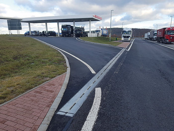 Autostrada A 71, T+R Las Turyński Autostrada A 71, T+R Las Turyński