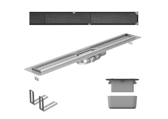 ACO ShowerDrain C Odplyw Rownolegly Zestaw
