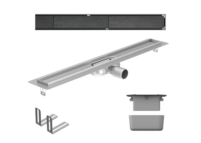 ACO ShowerDrain C Odplyw Prostopadly Zestaw