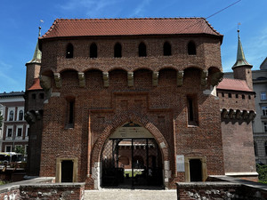Kraków Barbakan Brama Floriańska2