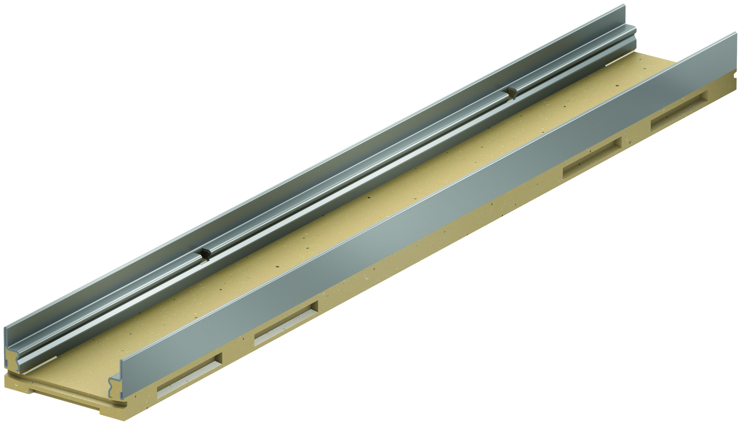 ACO Drain Multiline V100S niski, polimerbeton
