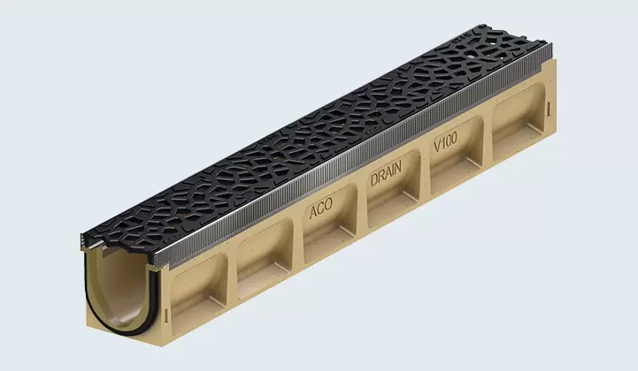 Linear Drainage Blue