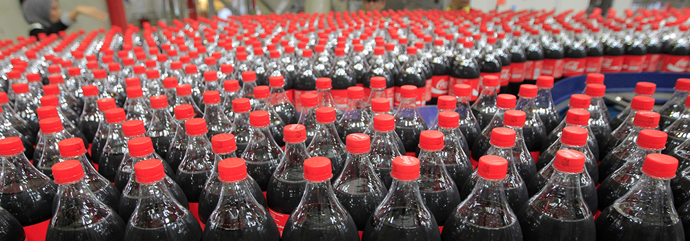 Coca Cola Amatil plant in Indonesia