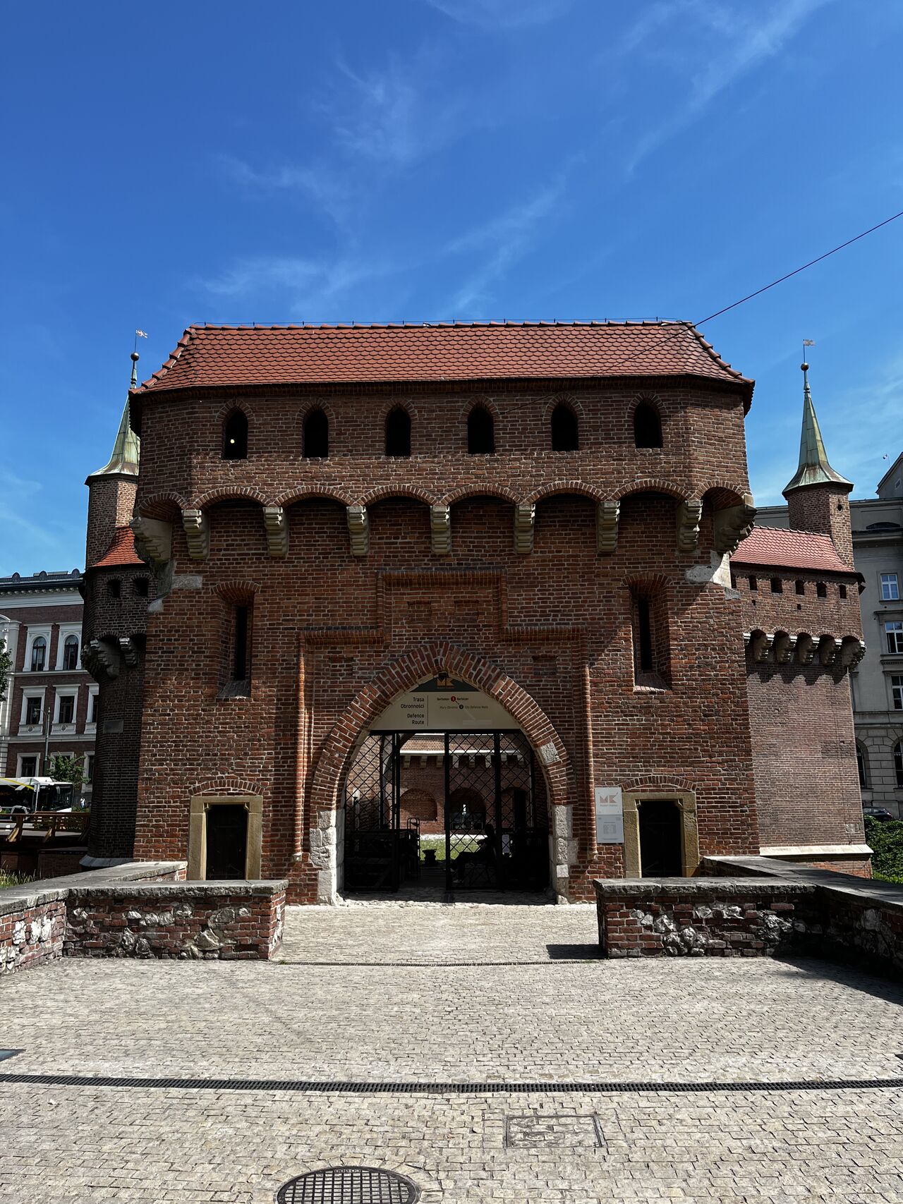 Kraków Barbakan Brama Floriańska2